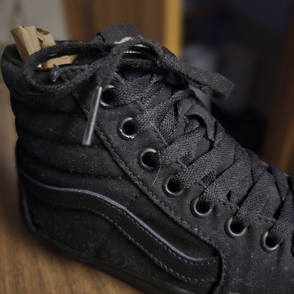 Vans Black High-Top Men's Sneakers